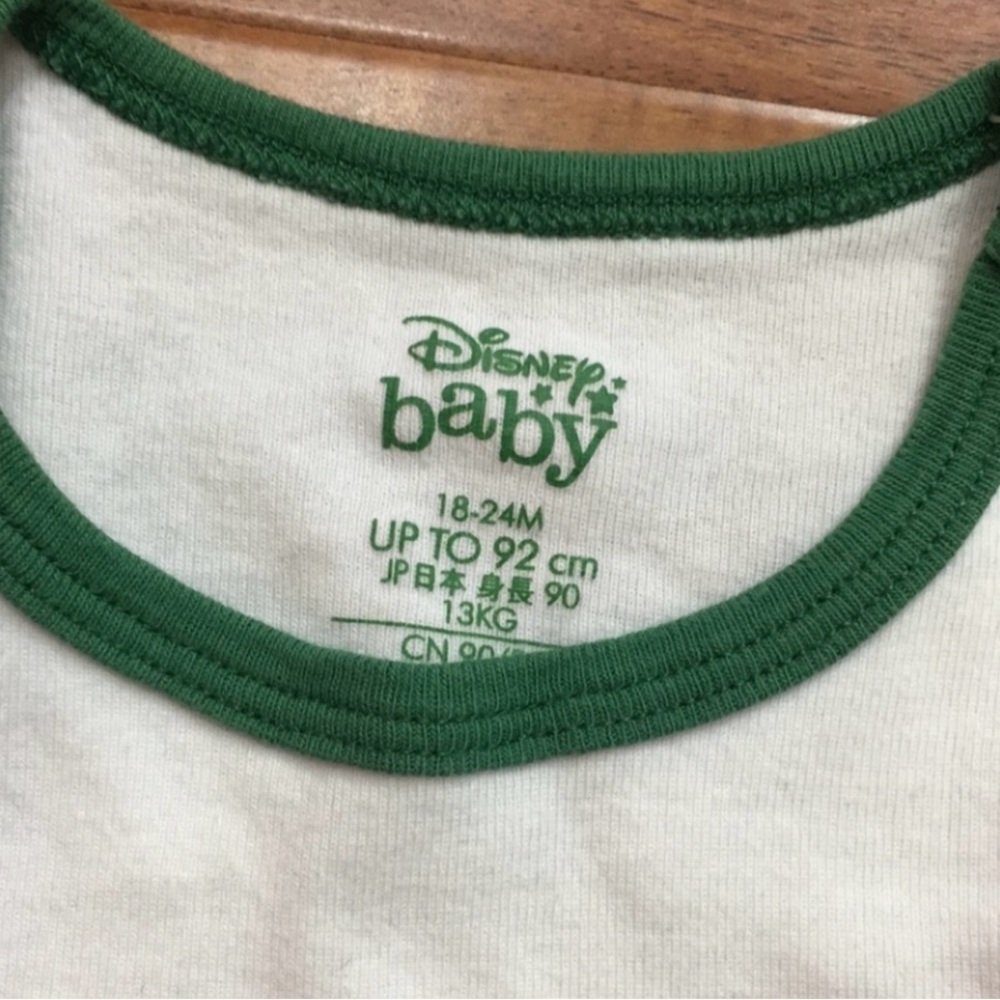 3/$25 Disney Little Boy Mickey Mouse Christmas Santa Long Sleeve PJ Top 18-24M - Picture 6 of 10